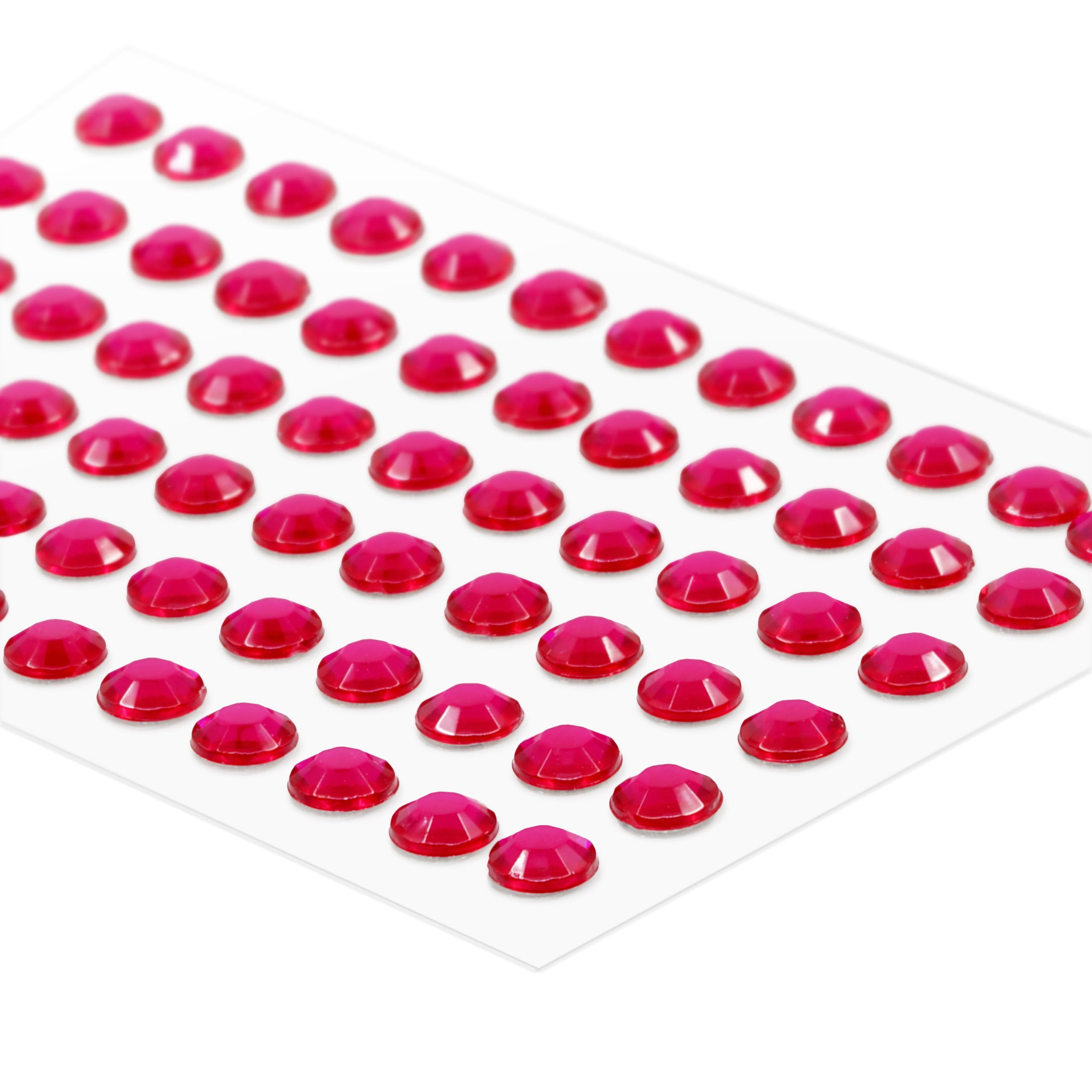 Hello Hobby Accessories Adhesive Gems Hot Pink, 144 piece