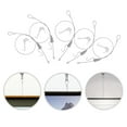 thumbnail image 2 of MasteelfCA 10 Sets Picture Hanging Wires Rope Hooks Kit Picture Display Hanging Wire Hooks, 2 of 7