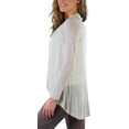 thumbnail image 5 of ToBeInStyle Women's Long Sleeve Fly Away Open Cardigan, 5 of 7