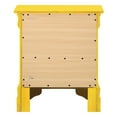 thumbnail image 5 of Glory Furniture Louis Phillipe 2 Drawer Nightstand in Yellow, 5 of 5