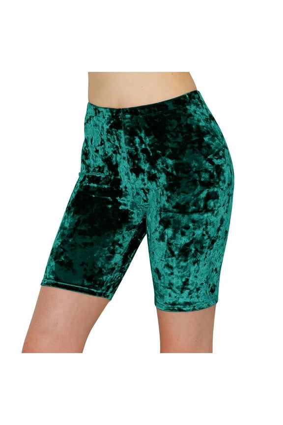 Shorts for Women Women Biker Shorts for Tumbling Volleyball Cheer Ballet Velvet Biker Women Retro Solid Velvet High Waisted Scrunch Butt Lifting Booty Shorts Hot Pants S-XXL