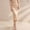 Beige, variant on DuoJiaJ Half for Women Soft Underskirt Maxi Skirt Elegant Skirt Beige L