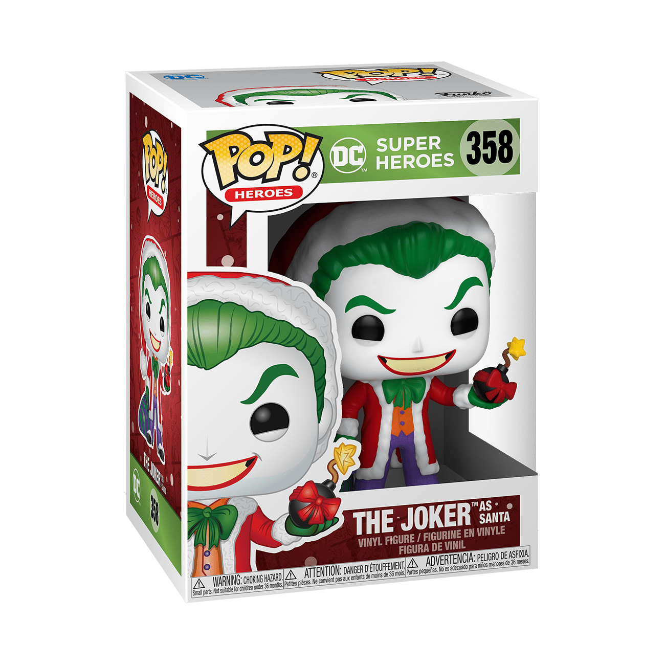 Funko POP! Heroes: DC Holiday - Santa Joker