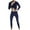 Navy-01, variant on LIBRCLO Thermal Underwear for Men Fleece Base Layer Long Johns Underwear Long Sleeve High Elasticity Crew Neck Warm Top and Bottom Sets Winter