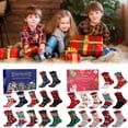 thumbnail image 2 of Christmas Socks Advent Calendar 24 Pairs Unisex Holiday Morning Surprises, 2 of 4