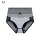 thumbnail image 1 of Ropa interior de mujer Abdomen Braguitas breves elásticas Calzoncillos de entrepierna sin costuras de cintura alta, Gris, M sidaley AP000977-01, 1 of 7