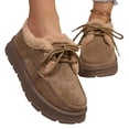 thumbnail image 5 of Willtoo Women's Winter Faux Fur-Lined Slip-On Loafers Plush Shearling Lining for Cold-Weather Warmth, 5 of 5