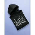 thumbnail image 3 of Chillin' Like A Villain Hoodie Men -Image by Shutterstock, Male 4X-Large, 3 of 4