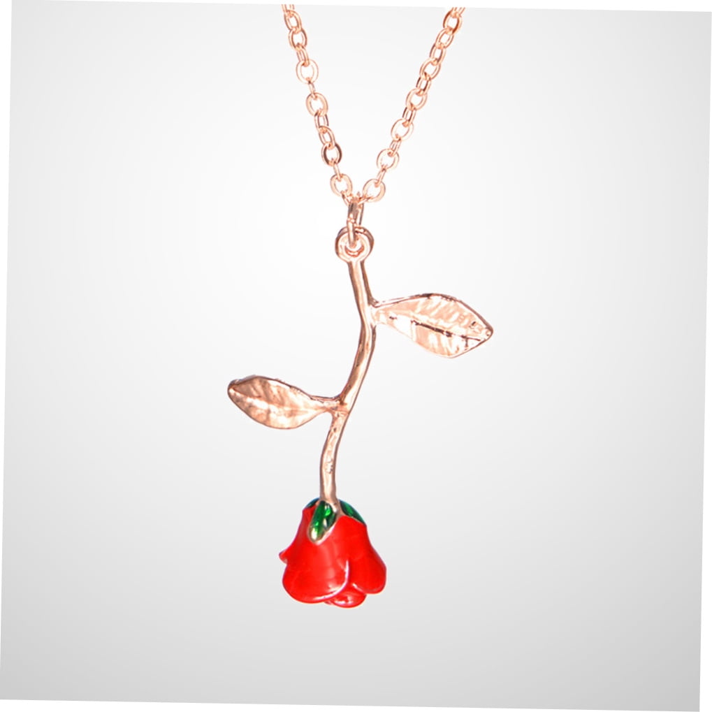 OUNONA Women's Alloy Charm Choker Necklace, Trendy Jewelry Accessory for Valentine's Day , 1 Piece Stylish Necklace