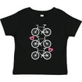 thumbnail image 3 of Inktastic Biking Bicycle Silhouette Girls Toddler T-Shirt, 3 of 5