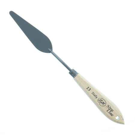 UPC: 0082435010502 | RGM Step Line Black Painting Knife #13B