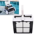 thumbnail image 1 of Fine Filter Basket, Robot Pool Cleaner Fine Filter Basket ABS Plastic Frame 9991460 Super Strong Filtering  for S50, 1 of 7
