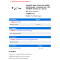 thumbnail image 2 of Front Right Upper Control Arm and Ball Joint Assembly - Compatible with 1982 - 1984 BMW 633CSi 3.2L 6-Cylinder 1983, 2 of 2
