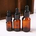 thumbnail image 5 of Lomubue 5ml-100ml Mini Amber Glass Liquid Reagent Pipette Bottle Eye Dropper Empty, 5 of 10