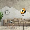 thumbnail image 2 of Gymax Lampe de Sol Trépied Industriel 63" avec Style Satellite Réglable, 2 of 10