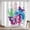 Colourful-1, variant on World Map Shower Curtain, Retro Countries Capital The Earth Decor Bathroom Accessory Set, Travel Educational Vintage Geography Waterproof Durable Bath Curtain with 12 Hooks 72x72 inch