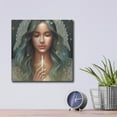 thumbnail image 4 of Luxe Metal Art 'Wishing on a Star' by Tanya Mavric, Metal Wall Art, 12"x12", 4 of 9