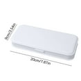 thumbnail image 3 of Werulen Pencil Box Storage Organizer, Multi-Purpose Ruler Study Supplies for Study, Plastic Pencil Case forKidsAdults, Office Desk Organizer for Pens Markers, Classroom Teacher Supplies, 3 of 3