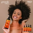thumbnail image 6 of Red by Kiss Growth MD Scalp Shampoo, 5X Menthol for Flaky Scalp Relief & Thicker, Fuller Hair, Vitamins & Biotin Infused for Strengthening & Itch Relief, Vegan Formula & Cruelty Free, 10 oz, 6 of 8