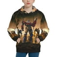 thumbnail image 5 of Youth Cartoon Hoodie Fashion Long Sleeve Kids Pullover Coat Casual Hoody Hooded Sweatshirts for Boys Girls, 5 of 8