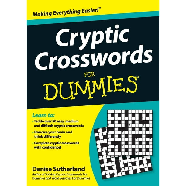 Cryptic Crosswords for Dummies