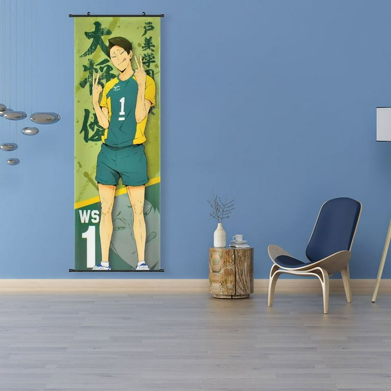 Taicanon Anime Haikyuu Poster Home Decoration Cafe Bar Studio Cartoon  Colorful Cloth Gifts Hanging Picture