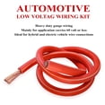 thumbnail image 2 of SUNNAREPOON 1/0 Gauge Battery Power Cable (15 Feet Red) - 0 AWG Car Copper Clad Aluminum Welding Cables with M10 & M12 Lugs for Camper, Trailer, RV, Solar Inverter Wire C88, 2 of 3