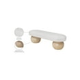 thumbnail image 3 of Meridian Furniture Bowies Cream Bench, 3 of 8