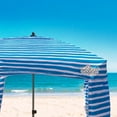 thumbnail image 6 of Qipi Beach Cabana - Easy to Set up Canopy, Waterproof, Portable 6' x 6' Beach Shelter, Included Side Wall, Shade with UPF 50+ UV Protection, Ultimate Sun Umbrella, 6 of 7