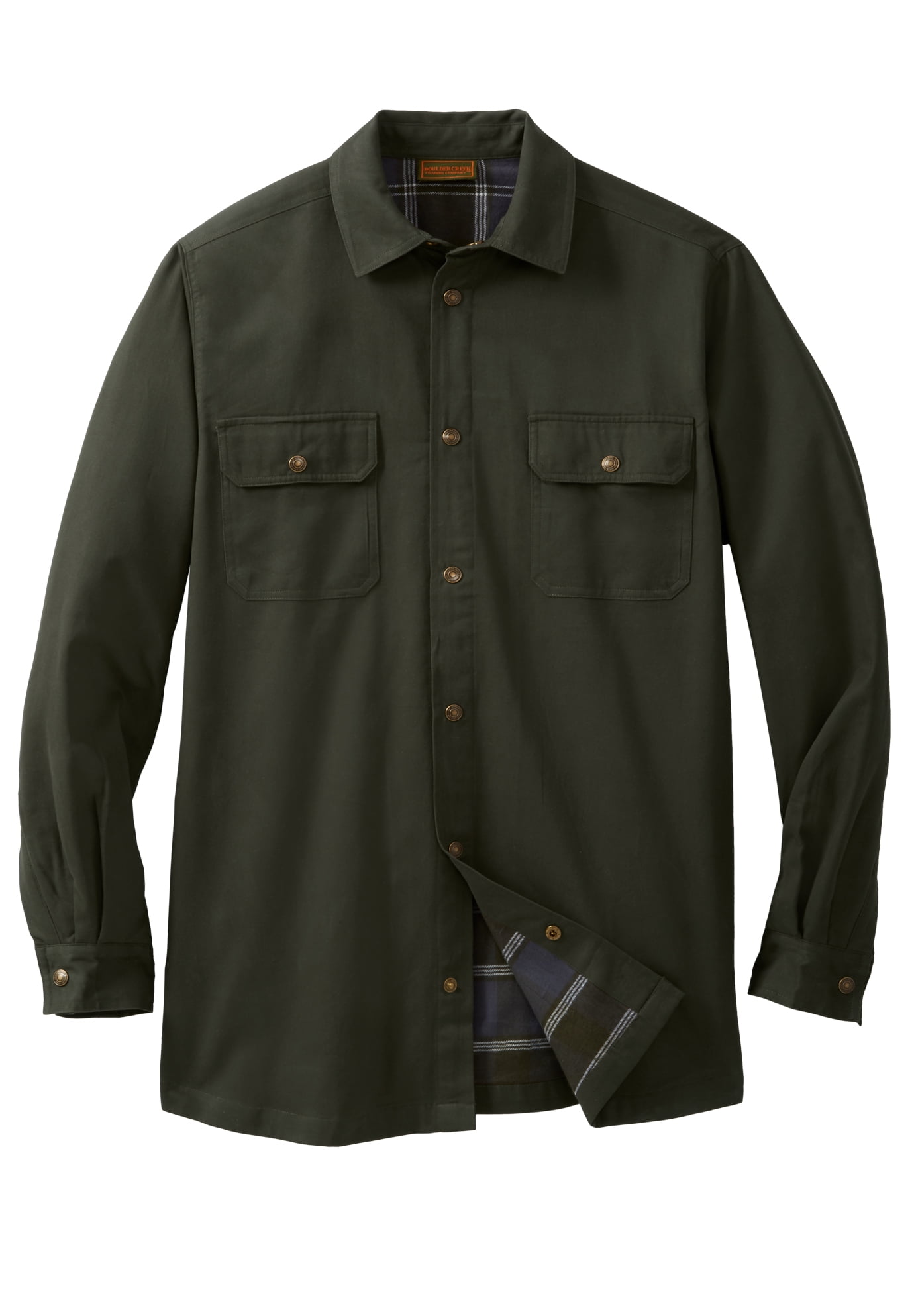big and tall shirt jacket