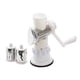 thumbnail image 2 of 3 In 1 Multifunctional Vegetable Cutter Slicers Hand Roller Type Drum Vegetable Cutter With 3 Blades Removable Easy To Clean, 2 of 9
