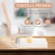 thumbnail image 5 of GOOHOCHY Prensa de madera para hacer pieles de albóndigas, práctica prensa para masa, para hacer tortillas, 5 of 8