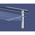 thumbnail image 3 of ClosetMaid ShelfTrack 84" White Adjustable Closet Shelf Standard 281200 for Custom Storage Systems, 3 of 3