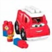 Mega Bloks First Builders Freddy Fire Truck 6 Piece Playset