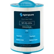 SpiroPure Replacement for Pleatco PPG50P4 Unicel 6CH-49 Filbur FC-0314 Hot Tub Spa Pool Filter Replacement Cartridge