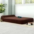 thumbnail image 4 of Kopeks Pillow Orthopedic Memory Foam Pet Dog Bed, Large, Brown, 4 of 9