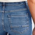 thumbnail image 4 of Bwdbhd High Waisted Jean Shorts Women Jean Shorts Ripped Casual Summer Mid Waist Stretchy Five Points Denim Jean Shorts Blue,XL, 4 of 5