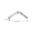 thumbnail image 2 of FUTUREORYY 100Pcs Silver Picture Frame Clips Metal Spring Hardware for Stable and Practical Picture Framing, 2 of 8