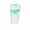 Green, variant on Leodye 1PCS Double-layer Plastic Portable Lunch Cup - Sealed with fork, for office Workers’ Light Meals/Breakfast -8.46x4.13x4.13in
