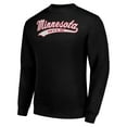 thumbnail image 2 of Men's Starter  Black Minnesota Wild Tailsweep City Pullover Sweatshirt, 2 of 3