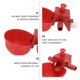 thumbnail image 3 of 15 bebederos automáticos para cría de aves de corral, con flujo ajustable, para uso doméstico, para palomas y pollos (rojo), 3 of 6