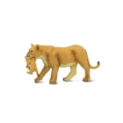 Safari Ltd. Lioness with Cub Figurine - Lifelike 6 Model Figure - Educational Toy for Boys, Girls, and Kids Ages 3+