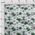 thumbnail image 2 of oneOone Viscose Chiffon Green Fabric Floral & Craft Projects Decor Fabric Printed By The Yard 42 Inch Wide, 2 of 5