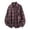 Hot Pink, variant on Big & Tall Men Button-up Shirts Plaid Lapel Collar Long Sleeve Loose Fit Fall Casual Basic Daily Lightweight Tops M-5XL