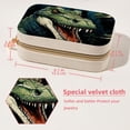 thumbnail image 5 of Crocodile Velvet Portable Jewelry Display Stand and Organizer with Removable Compartment - Gift, 5 of 7