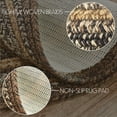 thumbnail image 2 of VHC Brands Espresso Indoor/Outdoor Pet Food Mat for Dogs Cats Kitchen Medium Bone Rug 15x23, 2 of 6