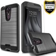 thumbnail image 1 of T-Mobile Revvl Plus Case, 2-Piece Style Hybrid Shockproof Hard Case Cover with [Tempered Glass Screen Protector] Hybird Shockproof And Circlemalls Stylus Pen For Coolpad Revvl Plus (Black), 1 of 6