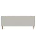 thumbnail image 4 of DHP Alicent Full Upholstered Daybed with Gold Metal Legs, Gray Linen, 4 of 9