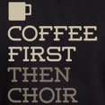 thumbnail image 3 of CafePress - Coffee Then Choir Hoodie (Dark) - Pullover Hoodie, Classic, Comfortable Hooded Sweatshirt, 3 of 4