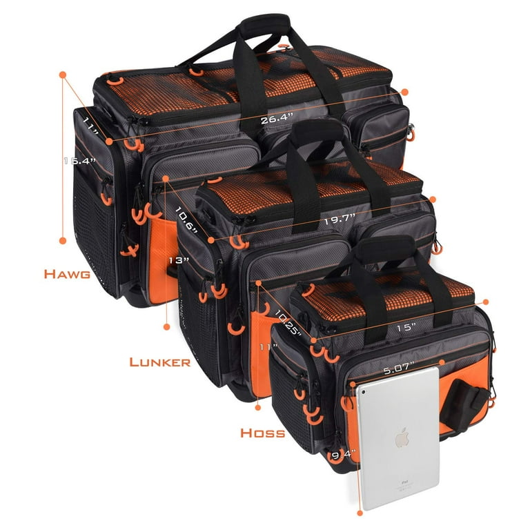 Fishing Tackle Bags - Large Saltwater Resistant Fishing Bags - Fishing Tackle  Storage Bags 